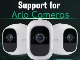 arlo camera setup